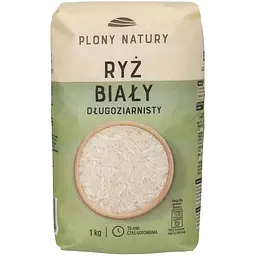 Рис довгозернистий Plony Natury Ryz Bialy 1 кг
