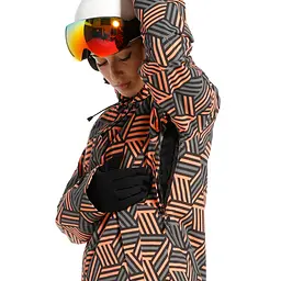 Жіноча куртка Rehall Kiki Womens 2023 XS Сірий-Рожевий - мініатюра 7