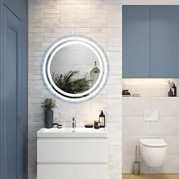 Дзеркало Unio MRR-09 RND-S 700 x 700 mm LED FL з сенсором 000027464 - мініатюра 5