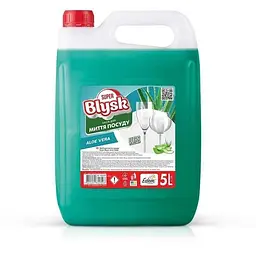 Засіб для миття посуду SUPER BLYSK 5л Aloe vera (каністра HDPE)