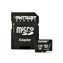 Карта пам'яті Patriot 128GB microSDXC class 10 UHS-I LX (PSF128GMCSDXC10) - мініатюра 2