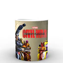 Кухоль GeekLand Five Nights At Freddys П'ять ночей з Фредді постер FN.02.045 330 мл білий - мініатюра 3