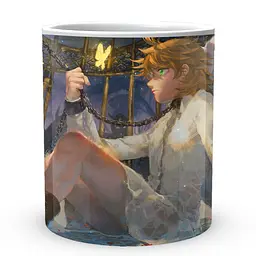 Кухоль GeekLand The Promised Neverland Обіцяний Неверленд Емма Норман NV 02.470 330 мл білий - мініатюра 2