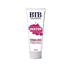 Змазка на водній основі з ефектом вібрації BTB Tingling Feeling (100 мл) - мініатюра 2