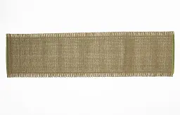 Доріжка раннер для сервірування столу Yiwu Fringe 120x30 см оливковий HP-35-19GR
