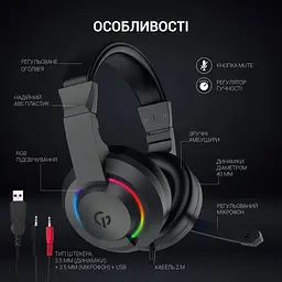 Навушники GamePro ігрові (HS299) - мініатюра 12
