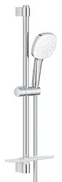 Душовий гарнітур Grohe Tempesta Cube 110, 3 режими з поличкою 27576003, Хром