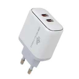 Зарядка для телефону LogicPower 35W (Type-C + Type-C) PD + кабель (Type C to Lightning) 35WCH