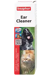 Каплі для чистки вух собак і котів Beaphar Ear Cleaner 50 мл