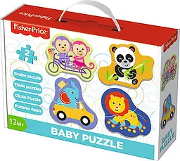 Набір Пазли - "Baby Classic" - Веселі тваринки "Fisher Price"
