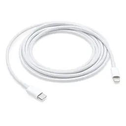 Кабель без упаковки Type-C to Lightning 3 м білий