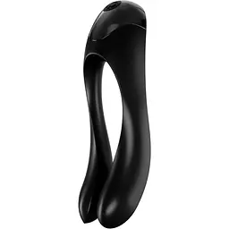 Вібратор на палец Satisfyer Candy Cane Чорний - мініатюра 3
