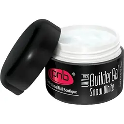 Моделюючий гель PNB UV/LED Builder Gel Snow White 5 мл