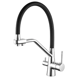 Змішувач для кухні на дві води Mixxus Premium SENNA 021 MI6826 Хром