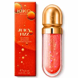 Блиск для губ KIKO MILANO Juicy Fizz 3D Hydra Lip Gloss Limited Edition 02 Fruity Sorbetto