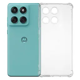 Чохол до мобільного телефона BeCover Anti-Shock Motorola Edge 60 Clear (713804) - мініатюра 8