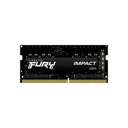 Модуль пам'яті для ноутбука SoDIMM DDR4 16GB (2x8GB) 3200 MHz Fury Impact Kingston Fury (ex.HyperX) (KF432S20IBK2/16) - мініатюра 9