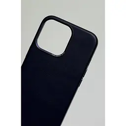 Оригінальний шкіряний чохол Decoded Leather Case MagSafe для iPhone 13 Pro (6.1") Matt Navy Blue - мініатюра 7