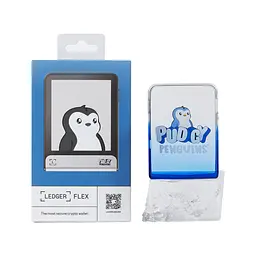 Апаратний гаманець для криптовалют Ledger Flex™ x Pudgy Penguins з чохлом - мініатюра 6