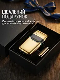 Професійний шейвер для гоління Professional Foil Shaver тример для гоління бороди Gold 5 Вт - мініатюра 8