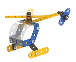 Конструктор Zephyr Mechanic Helicopter металевий розвивальний 2 моделі  - мініатюра 2