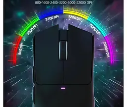 Миша ігрова Attack Shark X11 чорна - мініатюра 4