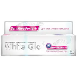 Відбілююча зубна паста White Glo для чутливих зубів 24 г