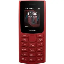 Телефон 2 сім картки Nokia 105 DS 2023 TA-1557 теракотовий - мініатюра 2