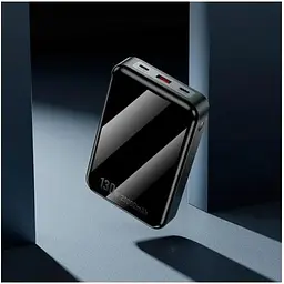 Зовнішній акумулятор Hoco Q30A 20000mAh 130W чорна 6942007634069 - мініатюра 8