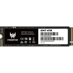Накопичувач SSD M.2 2280 4TB GM7 Acer Predator (BL.9BWWR.120) - мініатюра 5