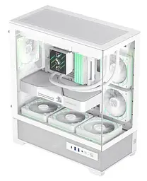 Корпус GameMax Vista 2 A Tempered Glass без БЖ White (VISTA 2 AW) - мініатюра 3