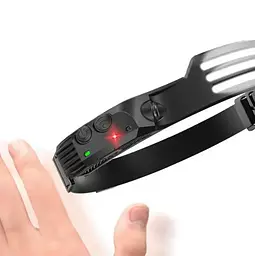 Налобний гнучкий силіконовий ліхтар VTech CB 689-3 акумуляторний, 4 режими світіння - мініатюра 5