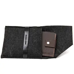 Чоловіче шкіряне портмоне GRANDE PELLE 11,5х9х1 см acs0018622 - мініатюра 5