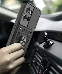 Панель BeCover Military для Motorola Edge 50 Neo Black (713051) - мініатюра 6