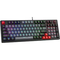 Клавіатура GamePro MK120B Red Switches Black [MK120R] [111033] - мініатюра 3