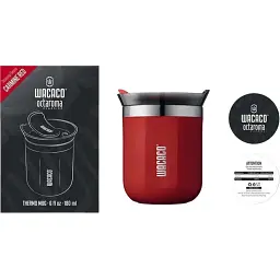 Термокружка Wacaco Octaroma Classico 180мл Red - мініатюра 2