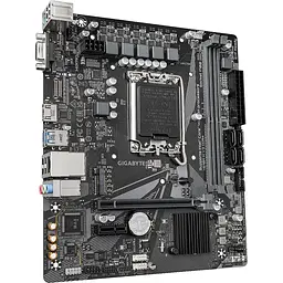 Материнська плата Gigabyte H610M H V3 DDR4 (s1700 H610 2xDDR4, HDMI, VGA, 4x SATA, M.2, mATX) - мініатюра 2