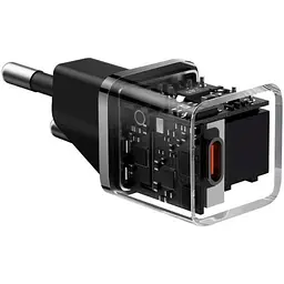 Мережевий зарядний пристрій Baseus GaN5 Fast Charger Mini 1C 20W Black (CCGN050101) [105942] - мініатюра 5