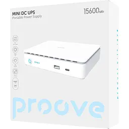 Джерело безперебійного живлення [ДБЖ] для роутера Proove Mini DC UPS 15600mAh [UPSP15600102] [122212] - мініатюра 5