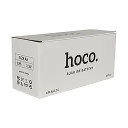 Батарейки лужні Hoco Alkaline AA (LR6) 12 шт - мініатюра 10
