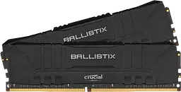 Оперативна пам'ять Crucial 16GB (2x8GB) DDR4 3200MHz Ballistix Black (BL2K8G32C16U4B) Б/В