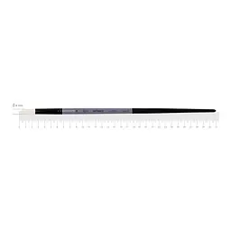 Пензель синтетика кругла загострена Intense 1668SR №12 довга ручка ROSA (4823098534792)
