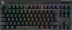 Клавіатура для геймерів Logitech G Pro X TKL LightSpeed з підсвічуванням чорна (920-012136)