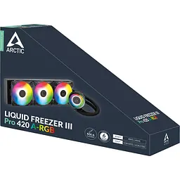 Система водяного охолодження Arctic Liquid Freezer III Pro 420 A-RGB Black [ACFRE00185A] [143379] - мініатюра 6