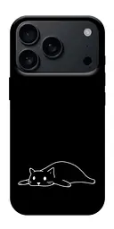 TPU чехол Demsky Lazy cat для Apple iPhone 17 Pro Max (6.9")