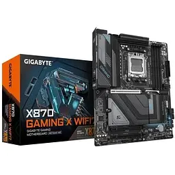 Материнська плата Gigabyte AM5 X870 Gaming X WIFI7, X870, 4xDDR5, Int.Video (CPU), 4xSATA3, 3xM.2, 1xPCI-E 5.0 x16, 2xPCI-E 3.0 x16, Realtek 7.1, Realtek 2.5GbE, WiFi 7, Bluetooth 5.4, 7xUSB3.2/8xUSB2.0, HDMI/2xType-C, ATX - мініатюра 2