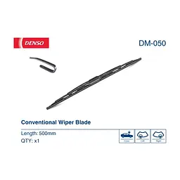 Щітка склоочисника Denso DM050 - мініатюра 2