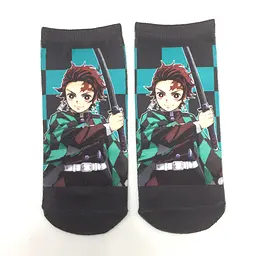 Шкарпетки Tanjiro Клинок, розсікає демонів Demon Slayer: Kimetsu no Yaiba S KNY 156