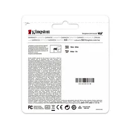 Карта пам'яті Kingston 128 GB microSDXC Class 10 UHS-I Canvas Select Plus + SD Adapter SDCS2/128GB - мініатюра 2