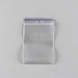 Пакети Zip-Lock прозорі 5x7 см, 100 шт, 50 мкм, з отвором для підвішування, поліетиленові пакети із застібкою